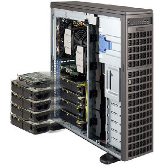 航天联志 6084t 塔式服务器 e5-2609v3/1t/8g/dvd/冗余电源