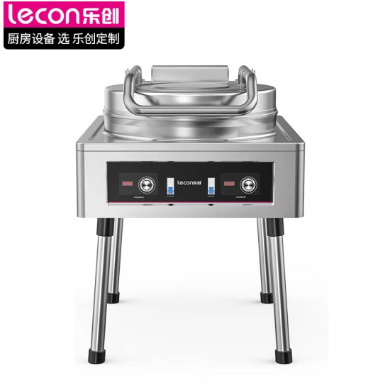 乐创 商用电饼铛 双面加热电饼档 大号 加深 yxd-60d 悬浮款 58cm